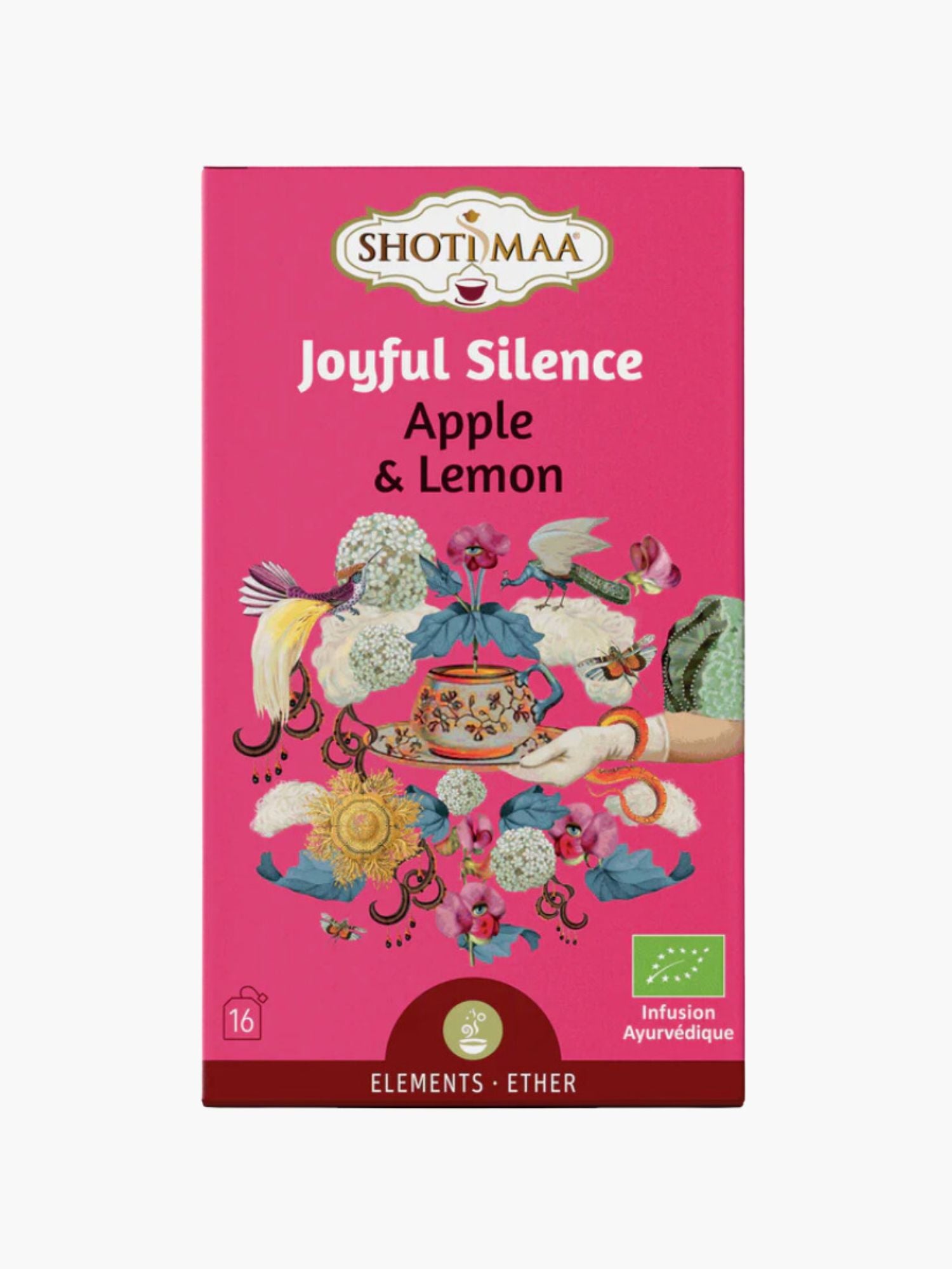 Apple & Lemon Organic Herbal Tea Shotimaa