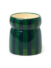 Doftljus Cabana Balsam Fir – Grön/Marinblå Randig