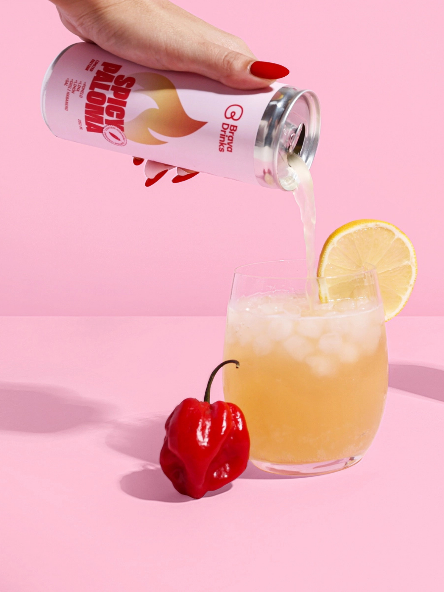 Brava Kombucha Spicy Paloma 🏆 Vinnare av World Kombucha Awards 2025
