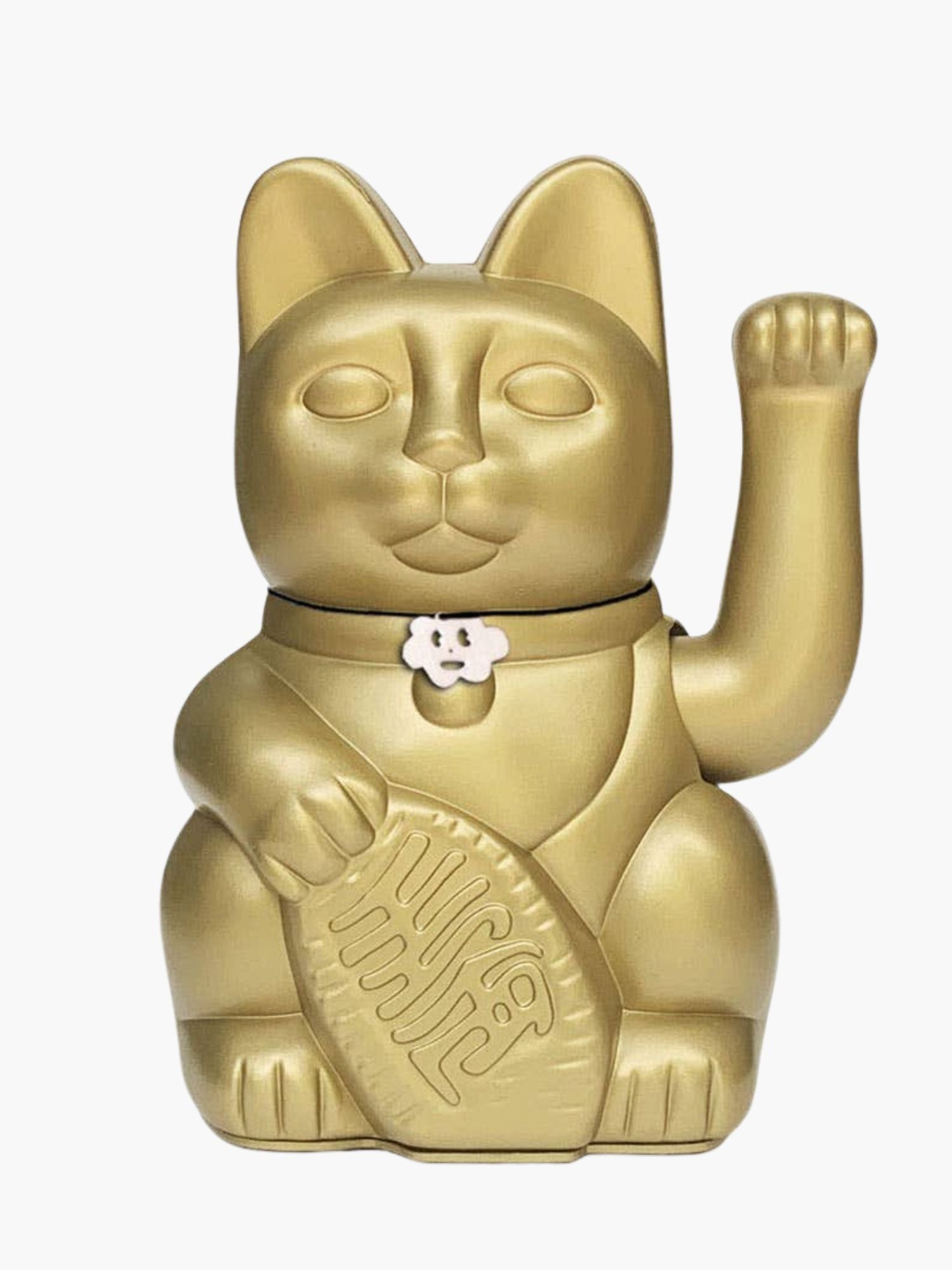Maneki Neko Lucky Cat Gold Large - Money & Wealth