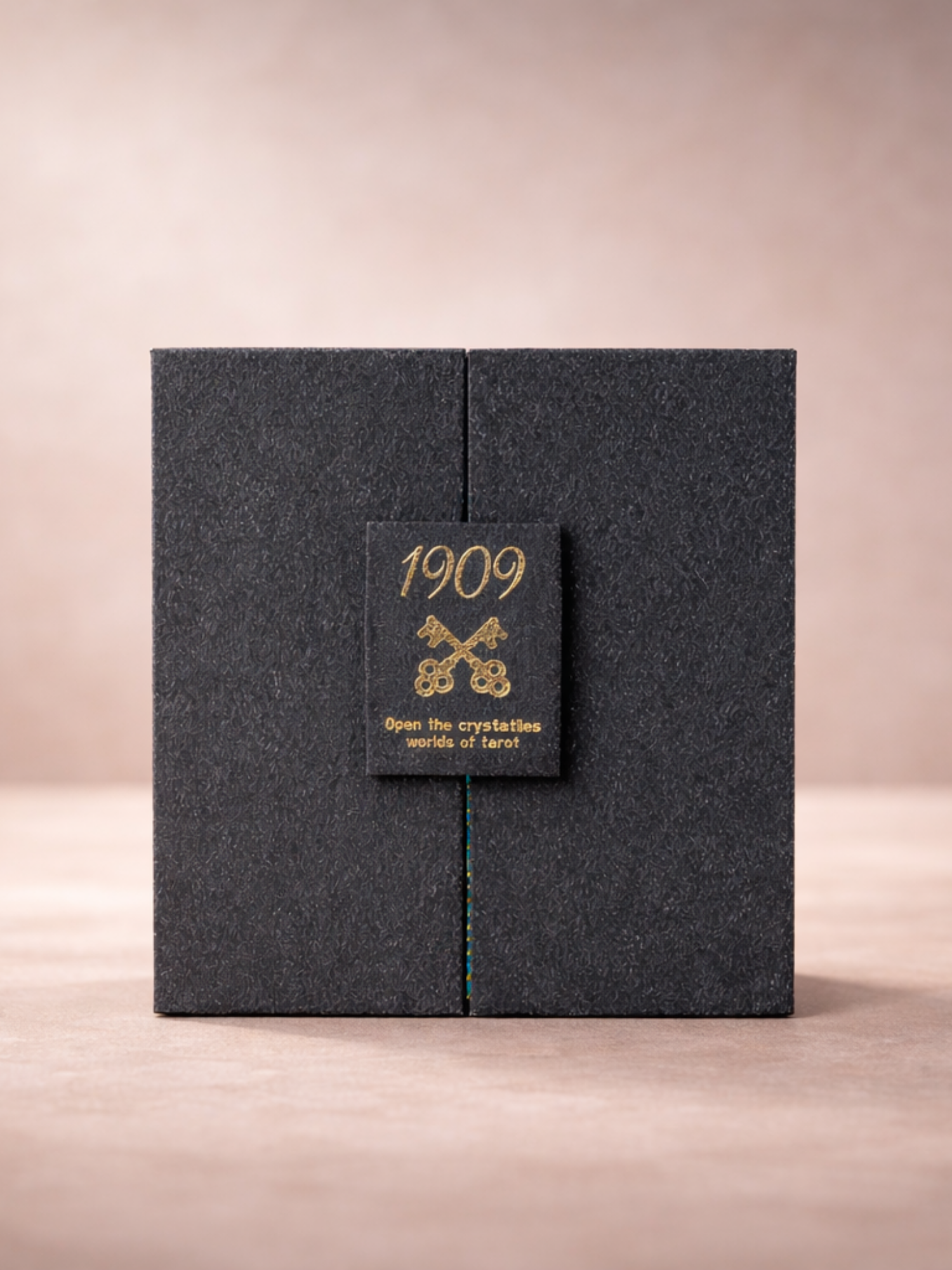 Gold & Turqoice Foil Tarot Card Gift Box Set