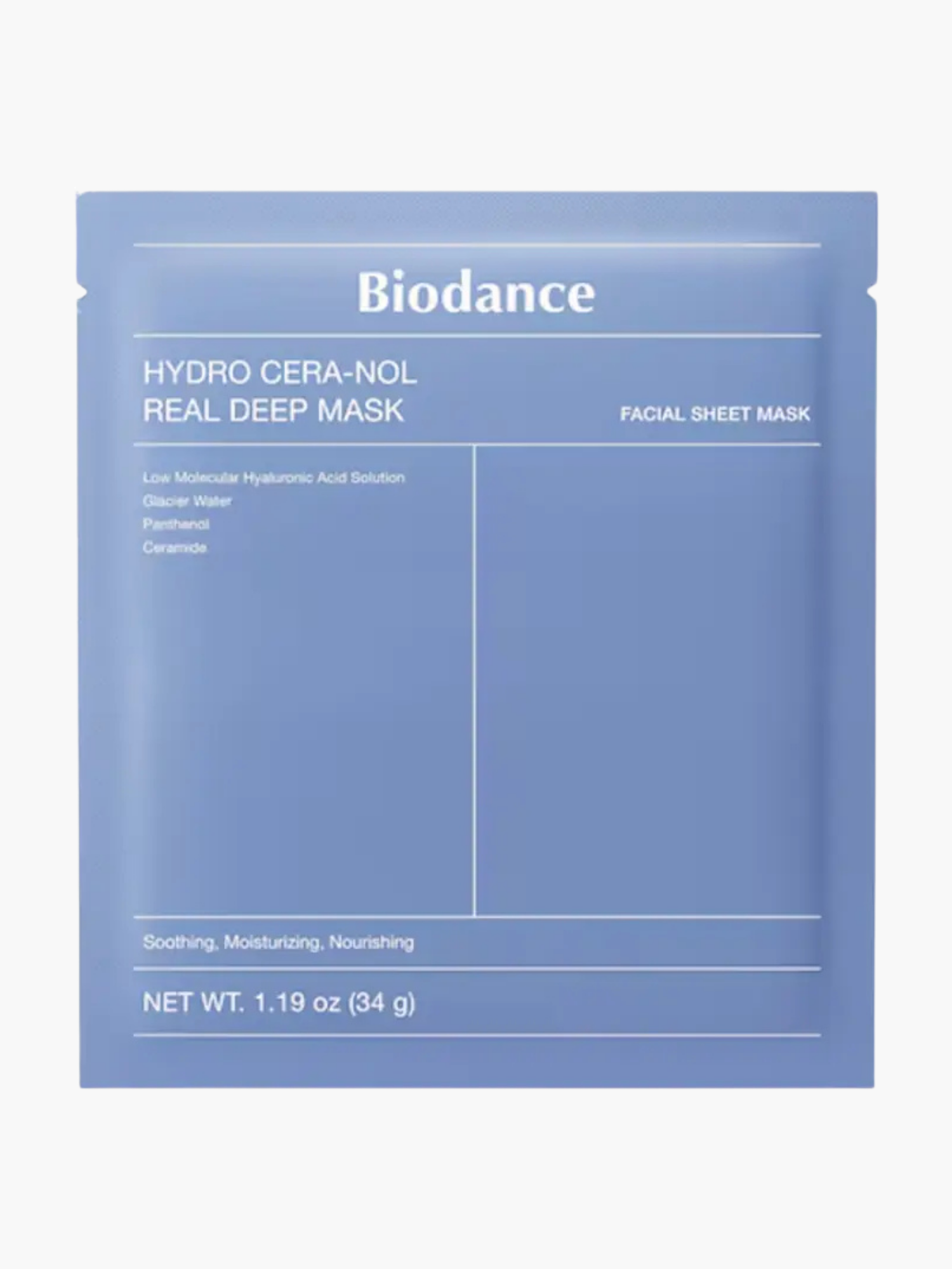 4 st Biodance Real Deep Mask – Glow, Balance, Vitalize & Repair