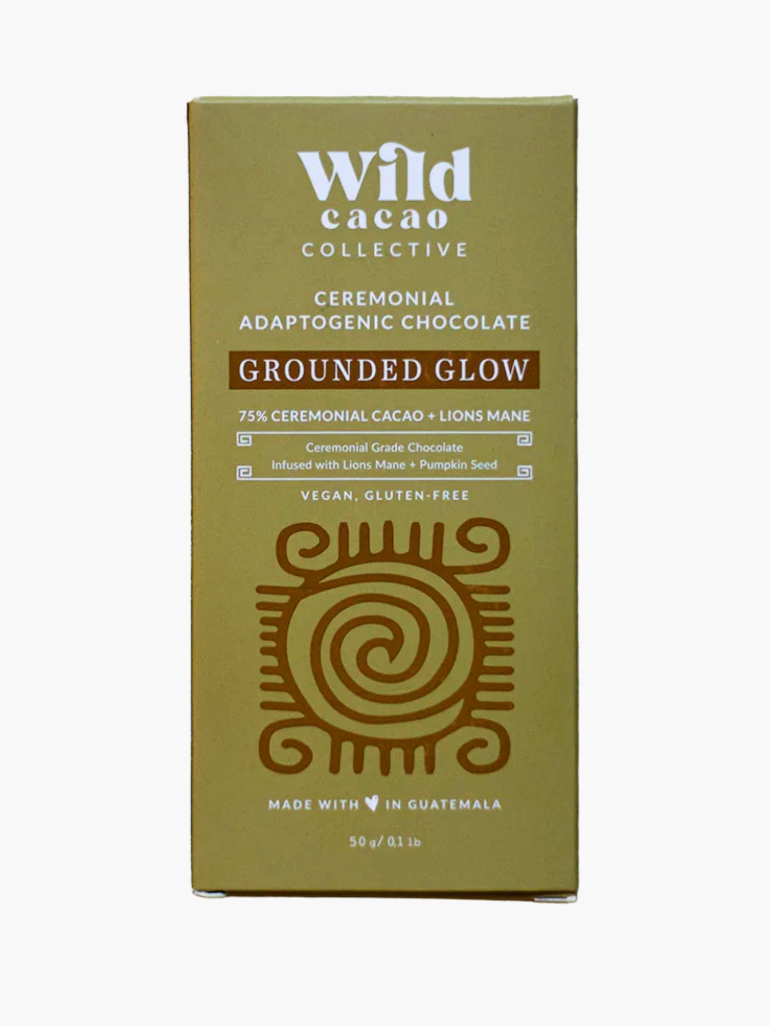Grounded Glow Adaptogenic Ceremonial Chocolate Bar 50 gr