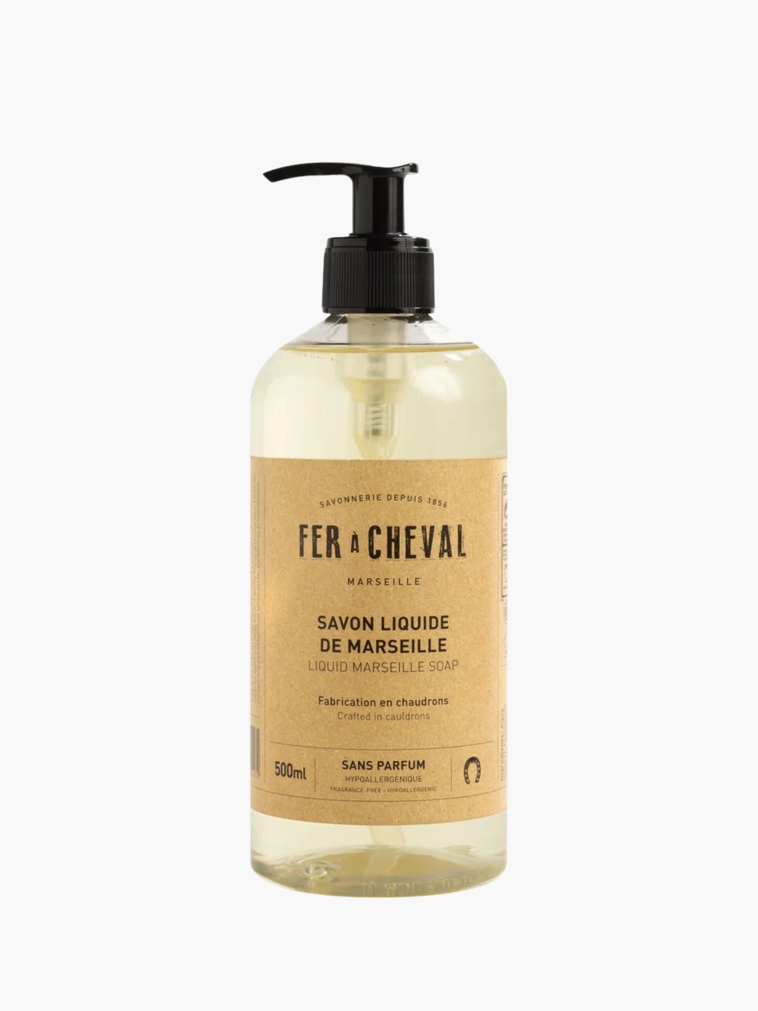 Fer à Cheval Marseille Liquid Soap Unscented 500 ml
