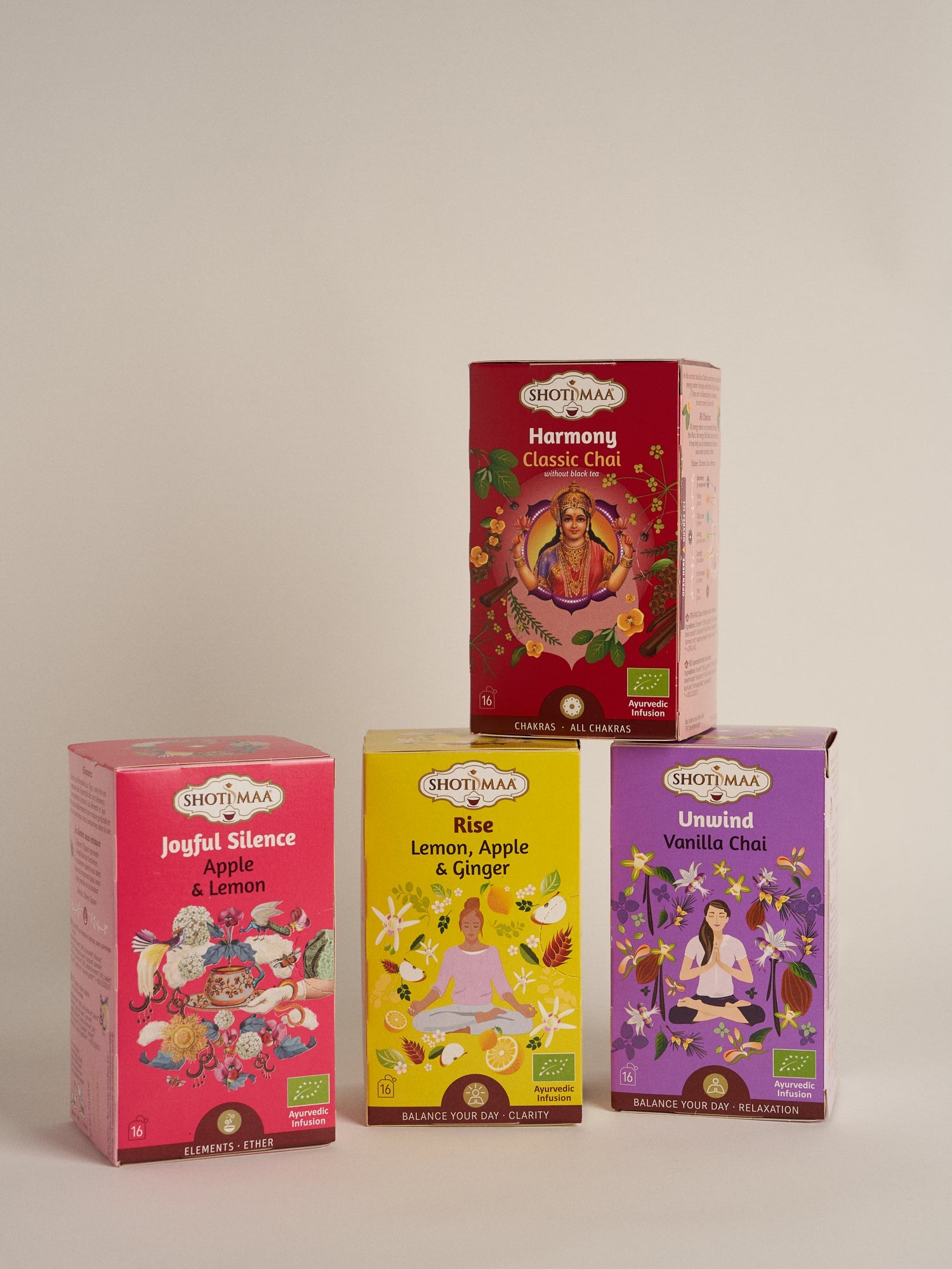 Lemon, Apple &amp; Ginger Organic Herbal Tea Shotimaa