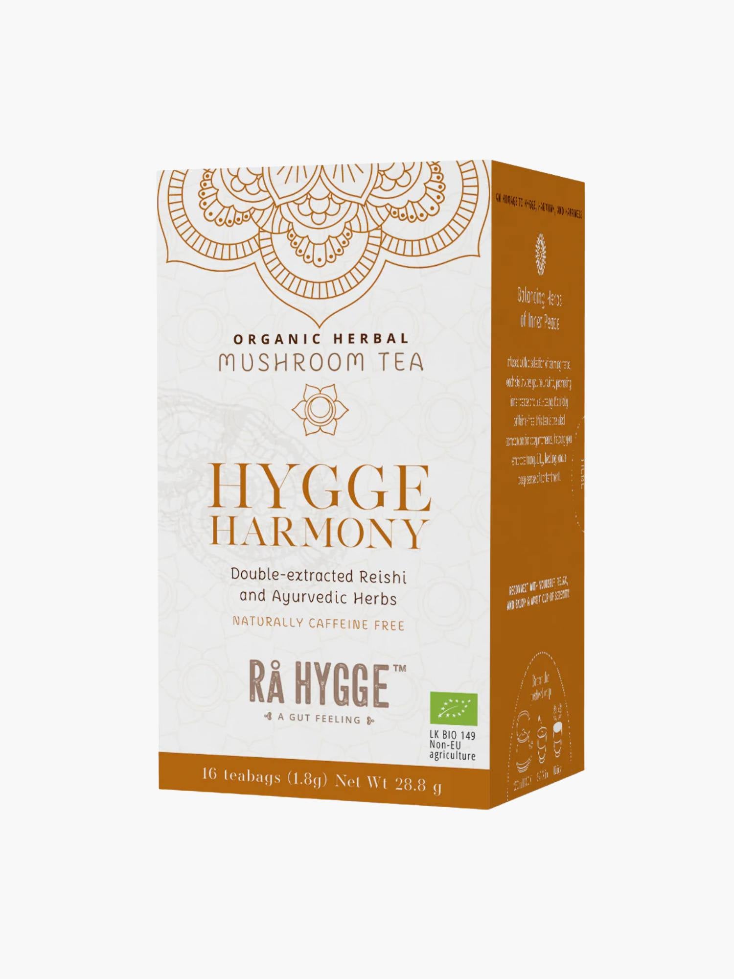Rå Hygge - Harmony Organic Herbal Tea & Reishi