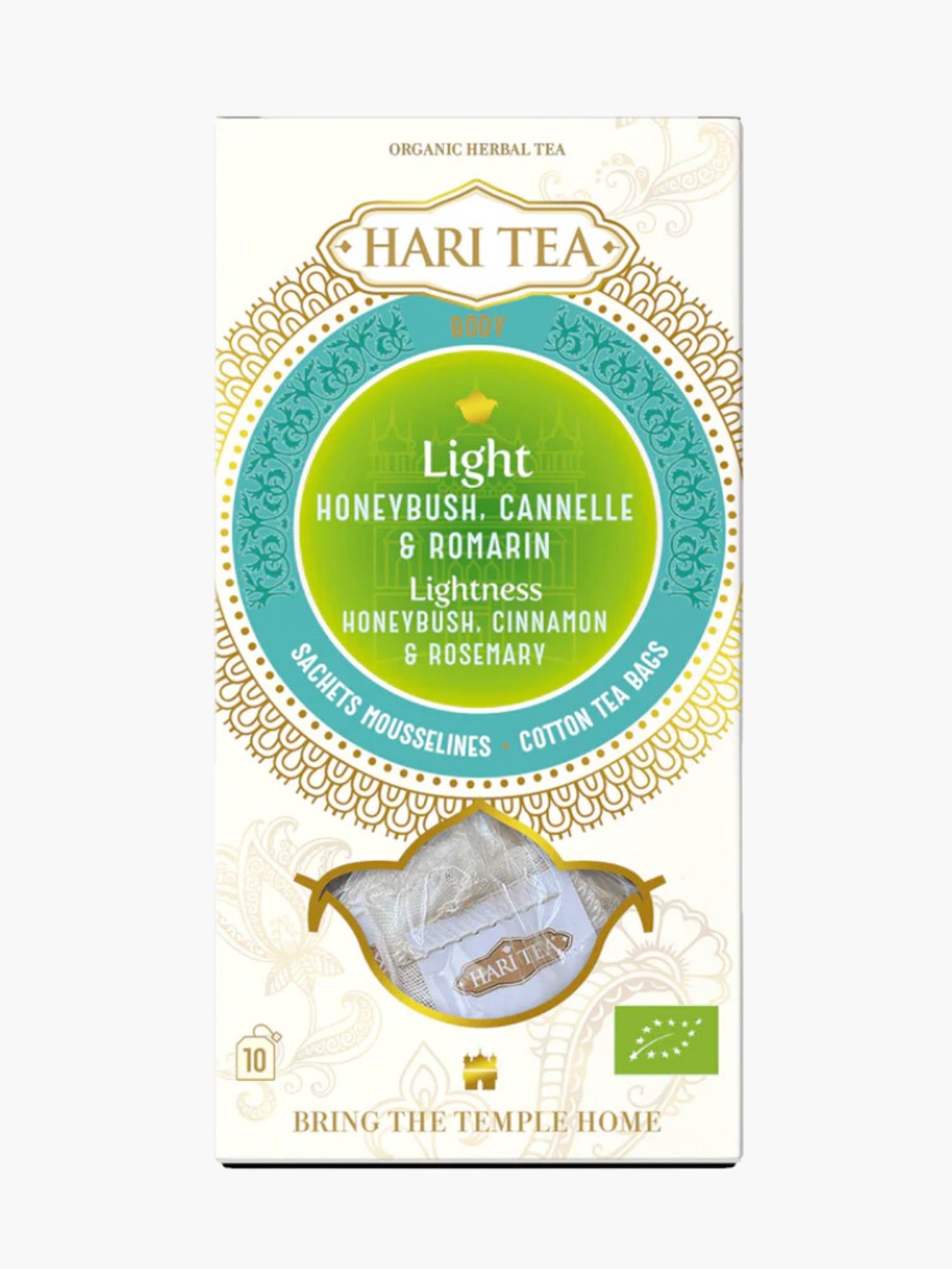 Light Honeybush, Cinnamon & Rosemary Organic Herbal Hari Tea