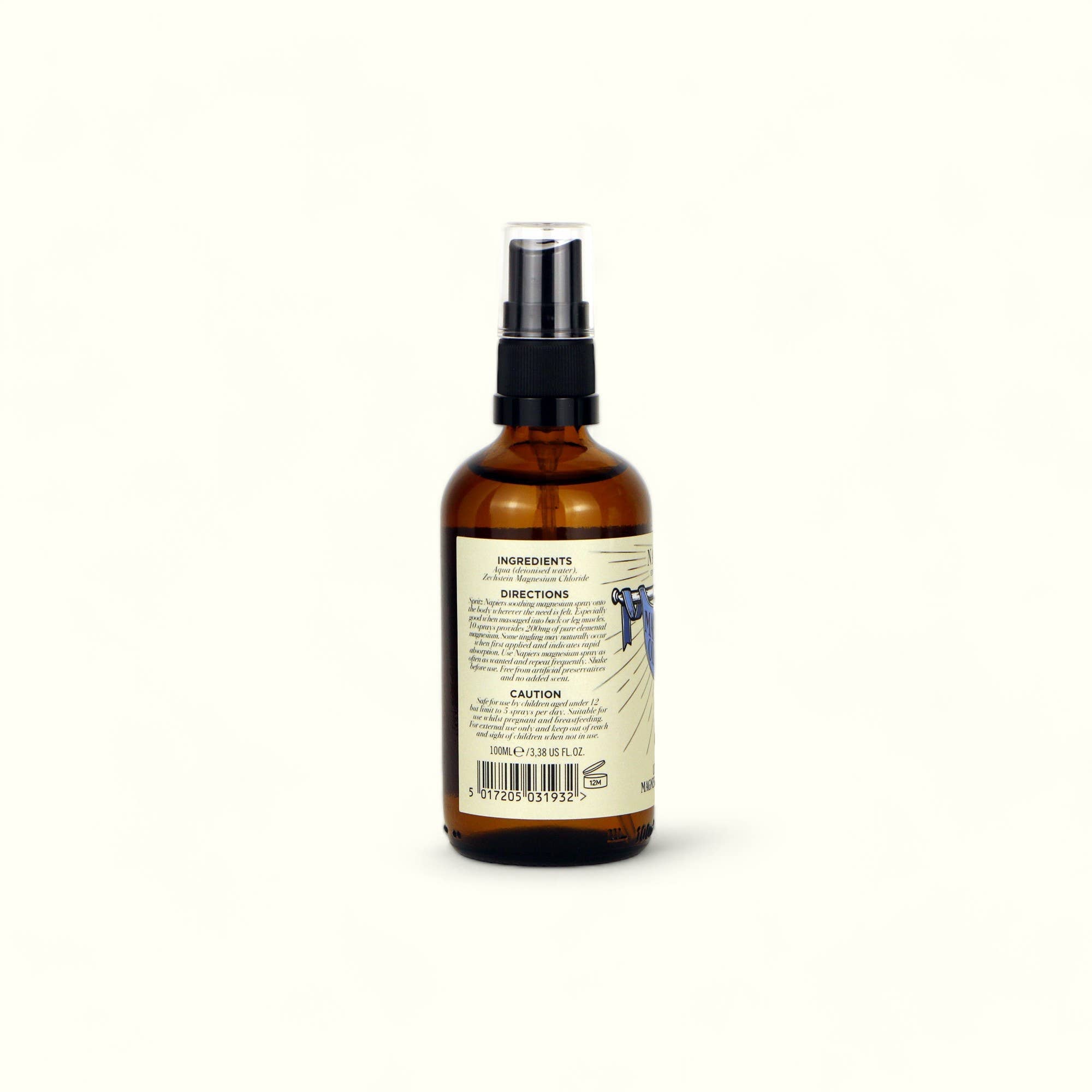 Napiers Magnesium Oil Body Spray – 100 ml