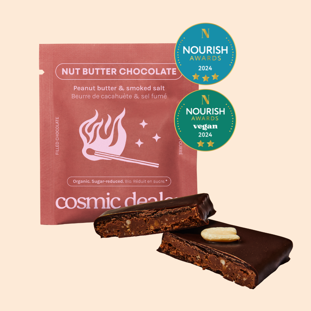 Peanut Butter & Smoked Salt Nut Butter Chocolate 20g