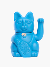 Maneki Neko Lucky Cat Smurf Blue - Dreams Come True
