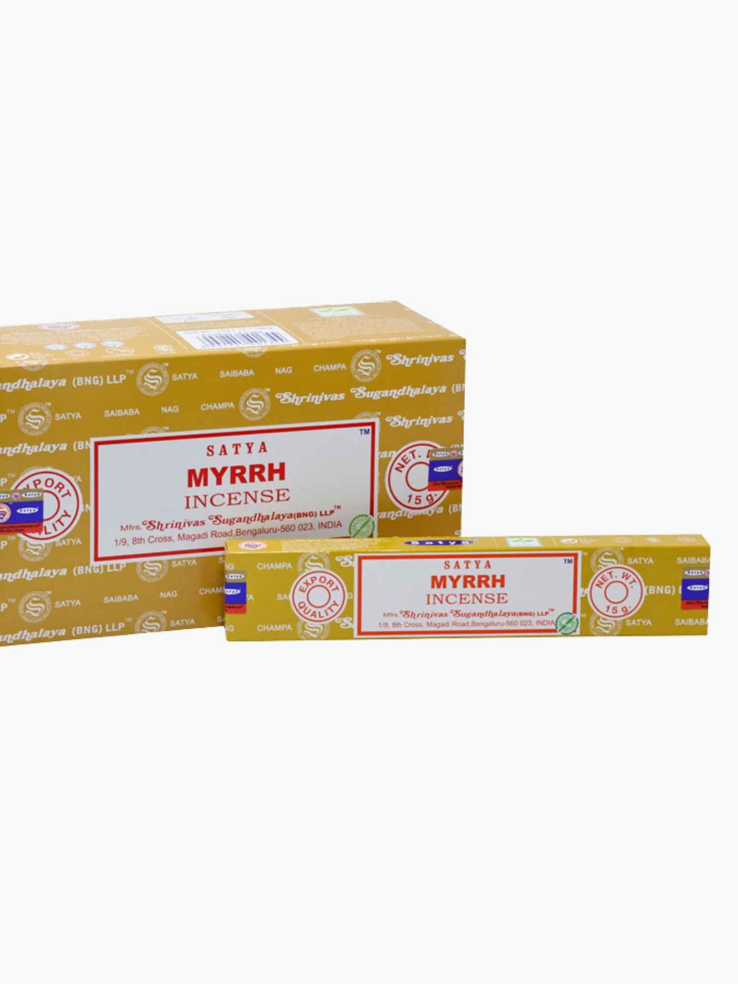 Myrrh Incense Satya