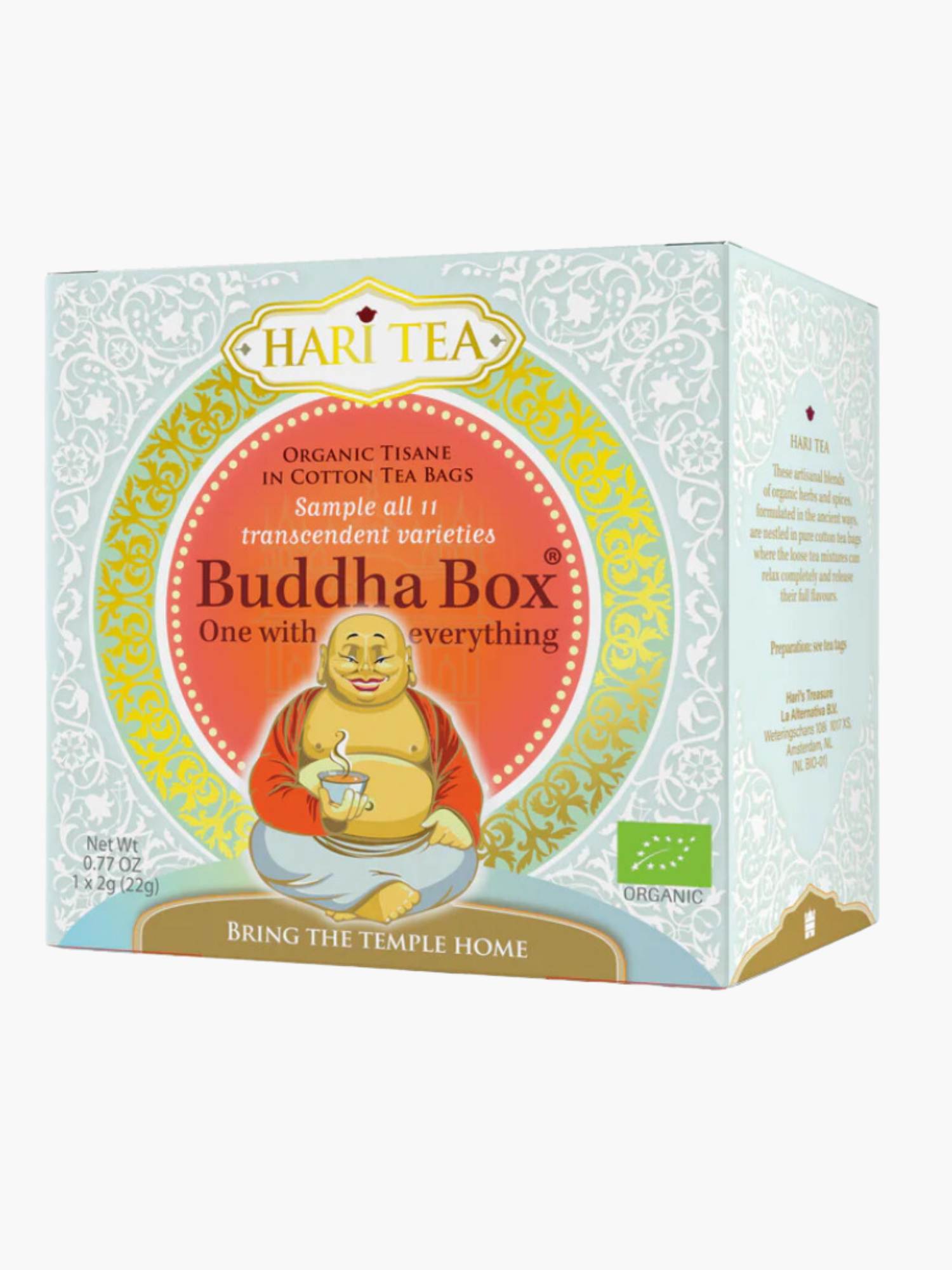 Buddha Collection Box Organic Herbal Hari Tea