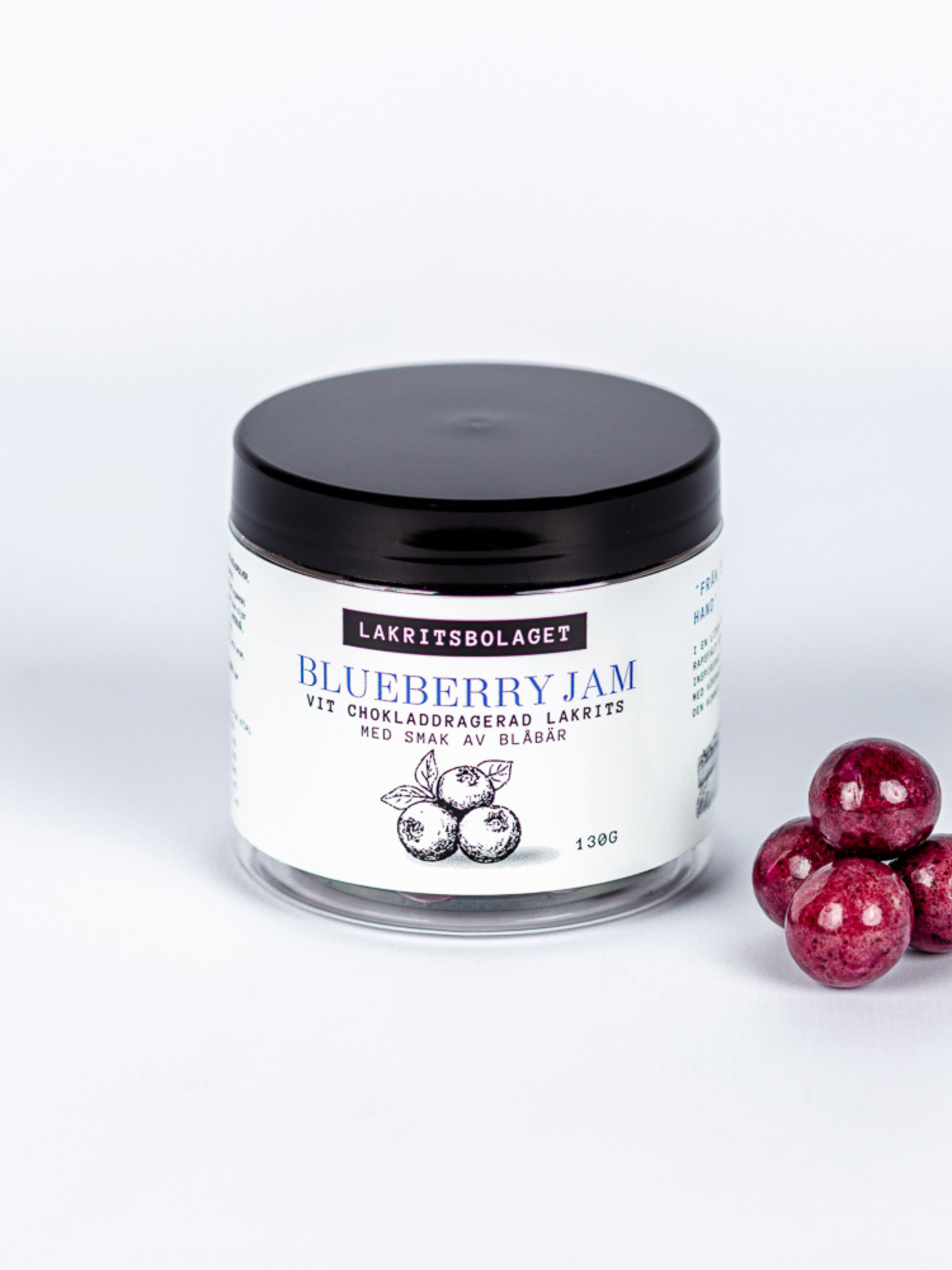 Chokladlakrits Blueberry Jam Lakritsbolaget