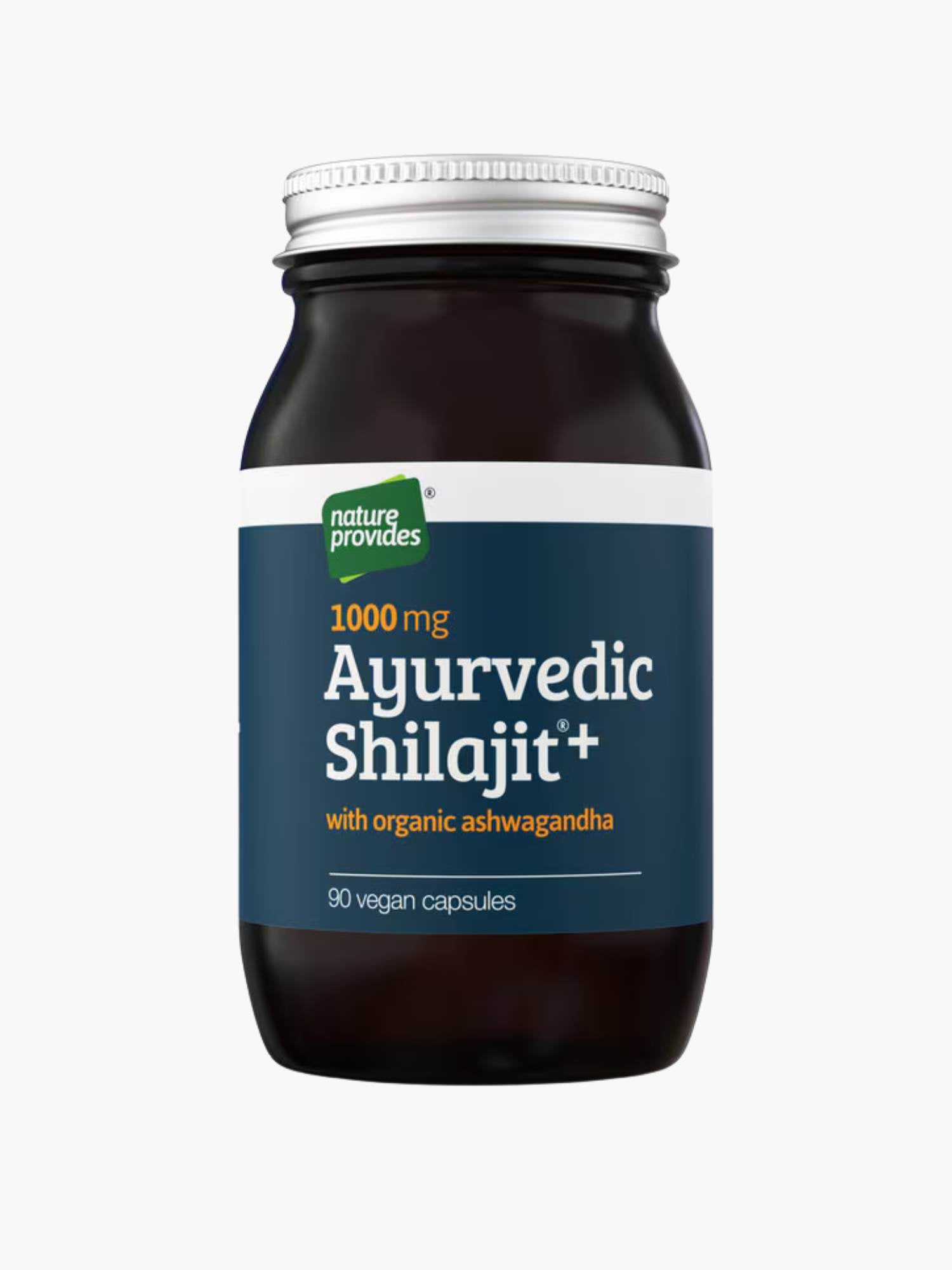 Shilajit & Ashwagandha 90 kapslar Nature Provides