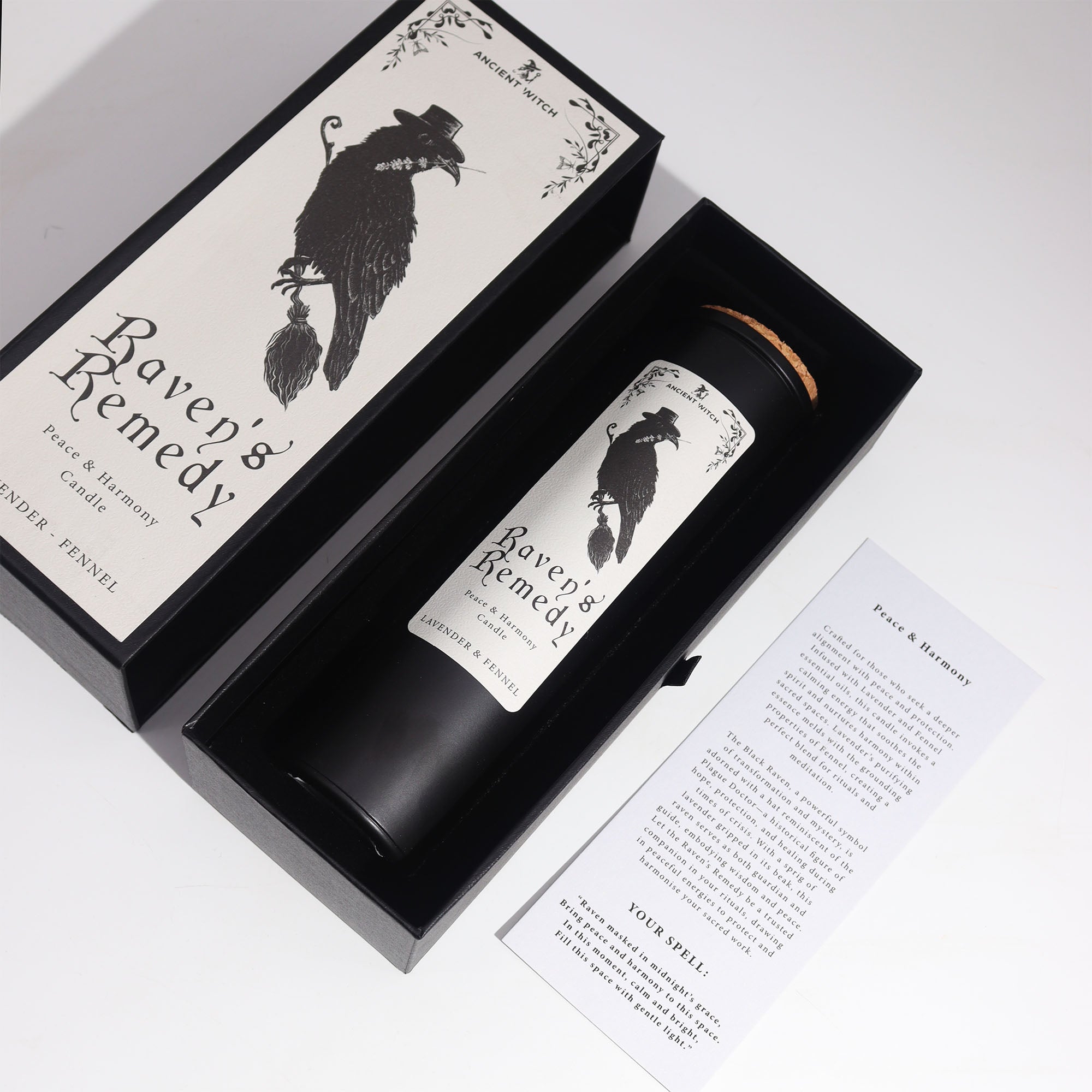 Ancient Wisdom Purification Candles Ravens' Remedy