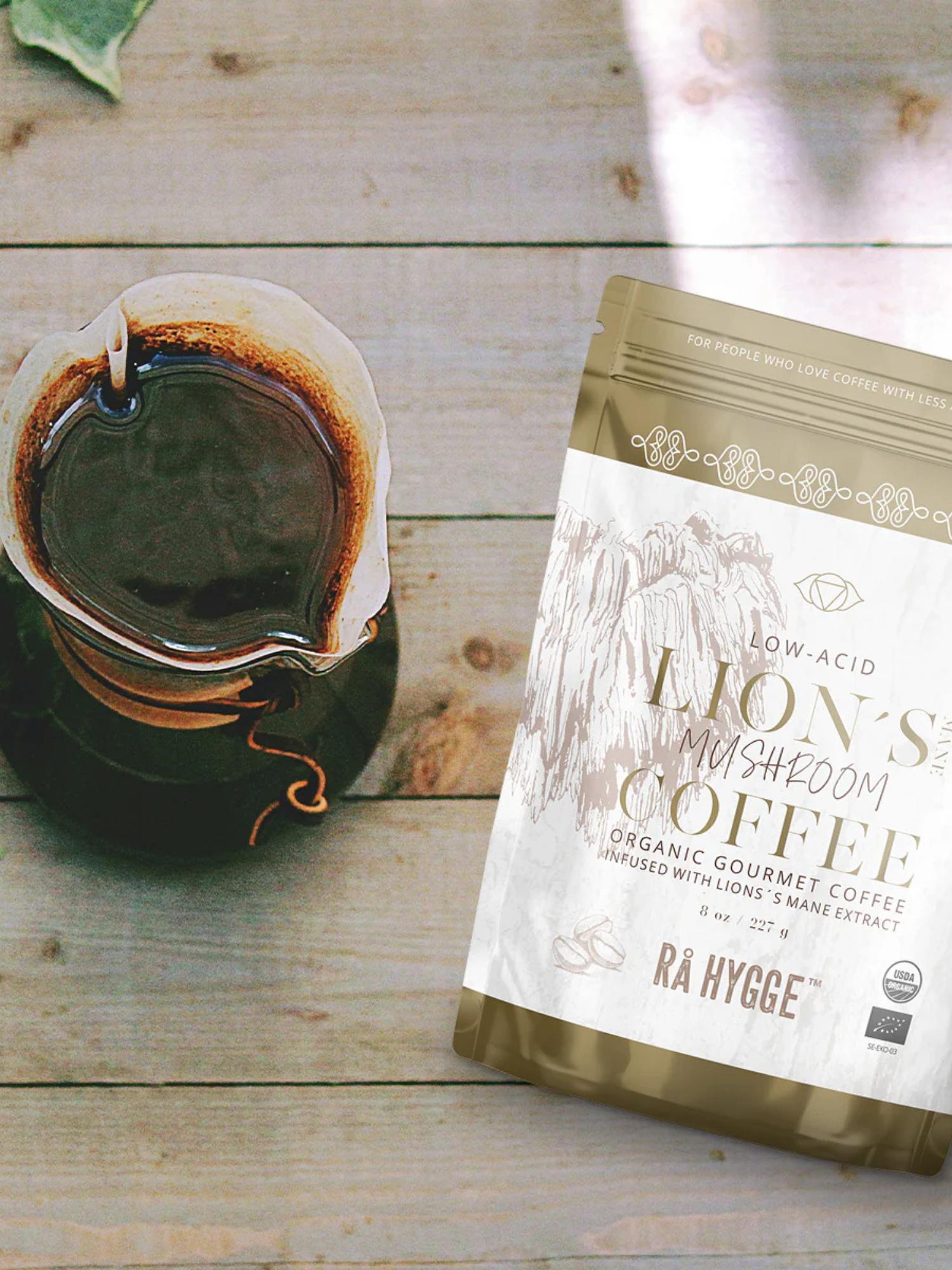 Rå Hygge - Lion's Mane Mushroom Coffee 227 G