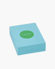 Yatzy Blue Wood Box