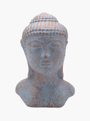 Tranquility Buddha Head Blue Copper