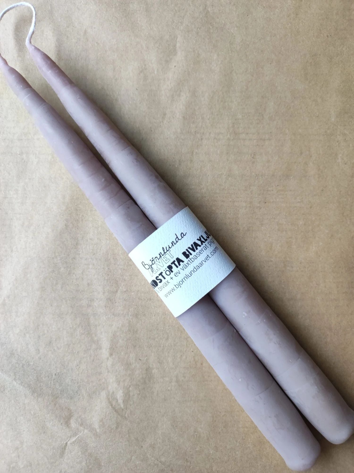 Ritual Beeswax candles 2 pieces