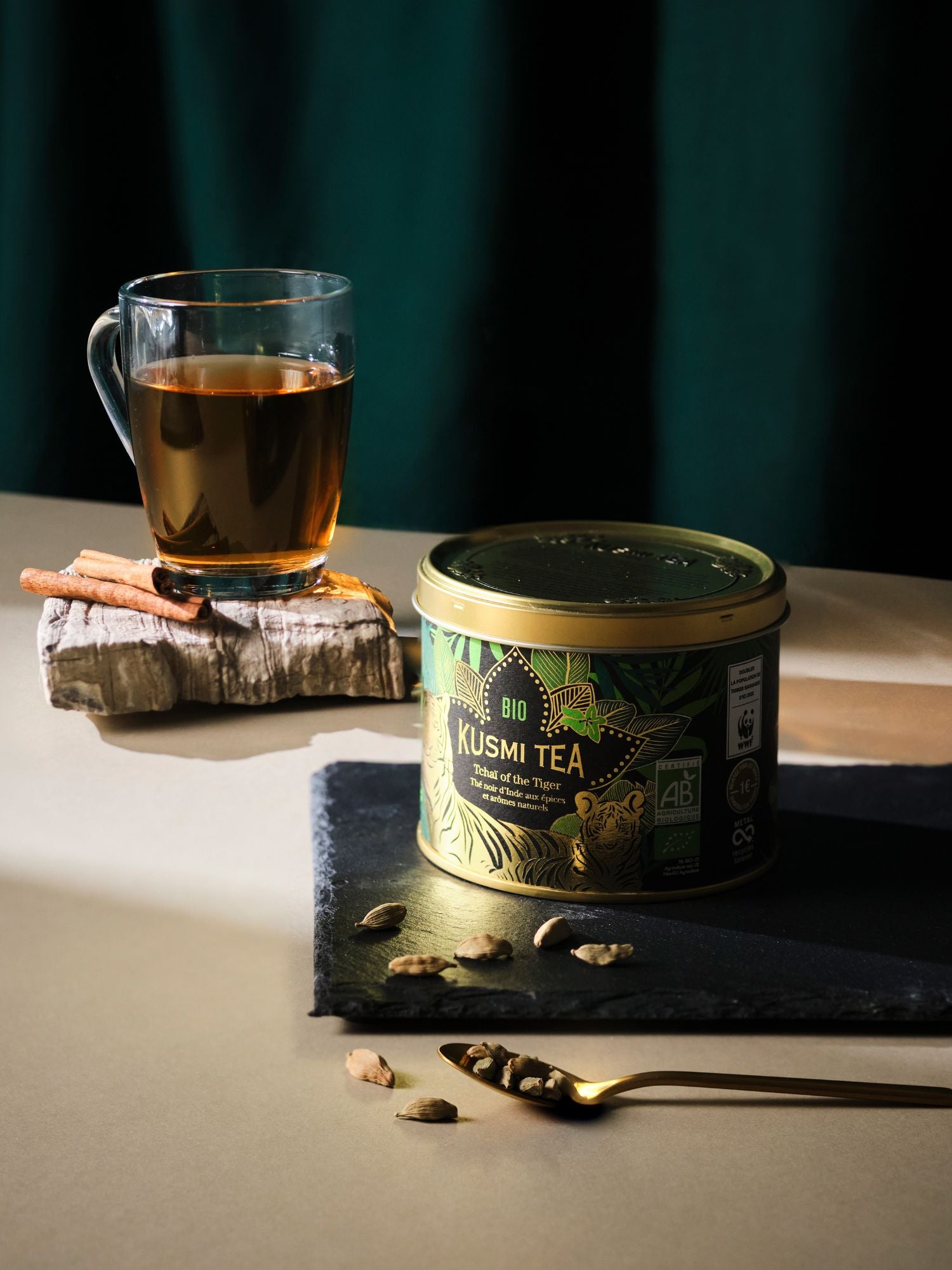 Tchai of the Tiger Svart Te Kusmi 100g