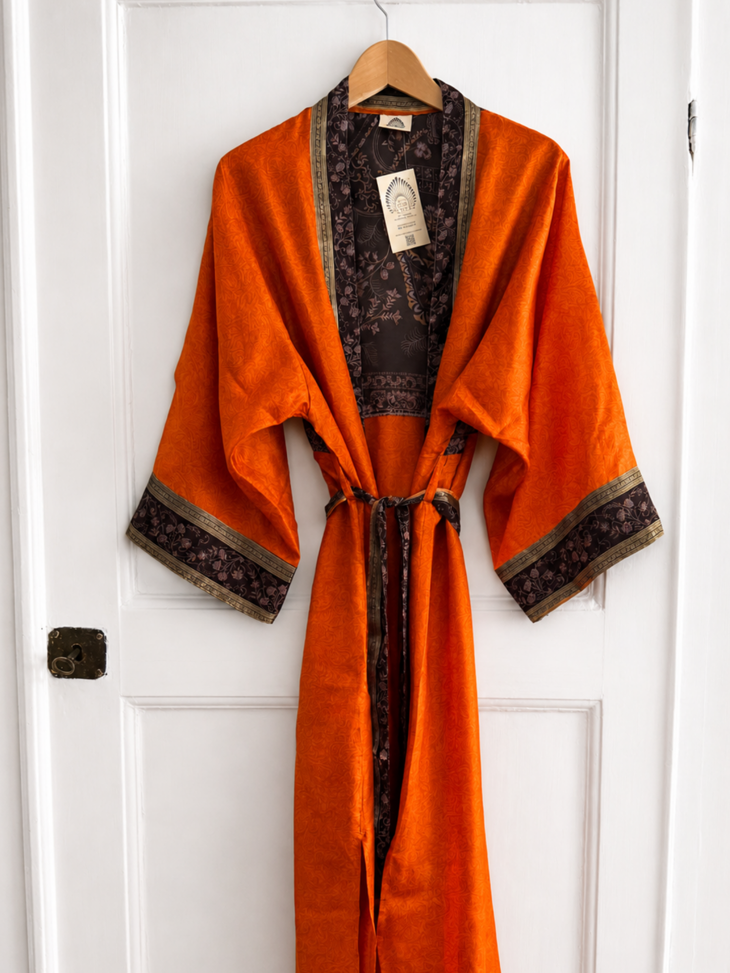 With Seqerqvist Kimono Tangerine