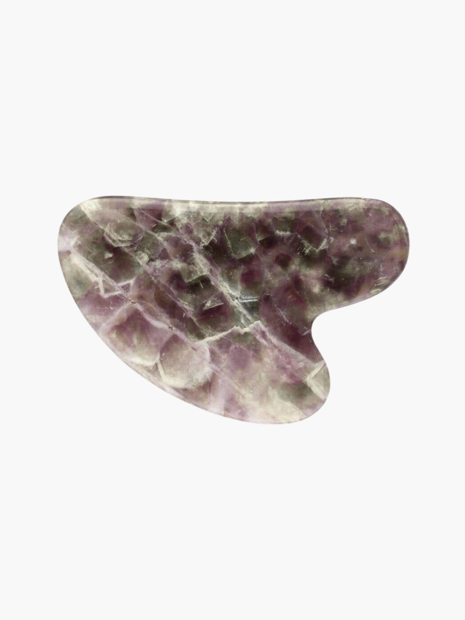 Ametist Gua Sha Massage Stone