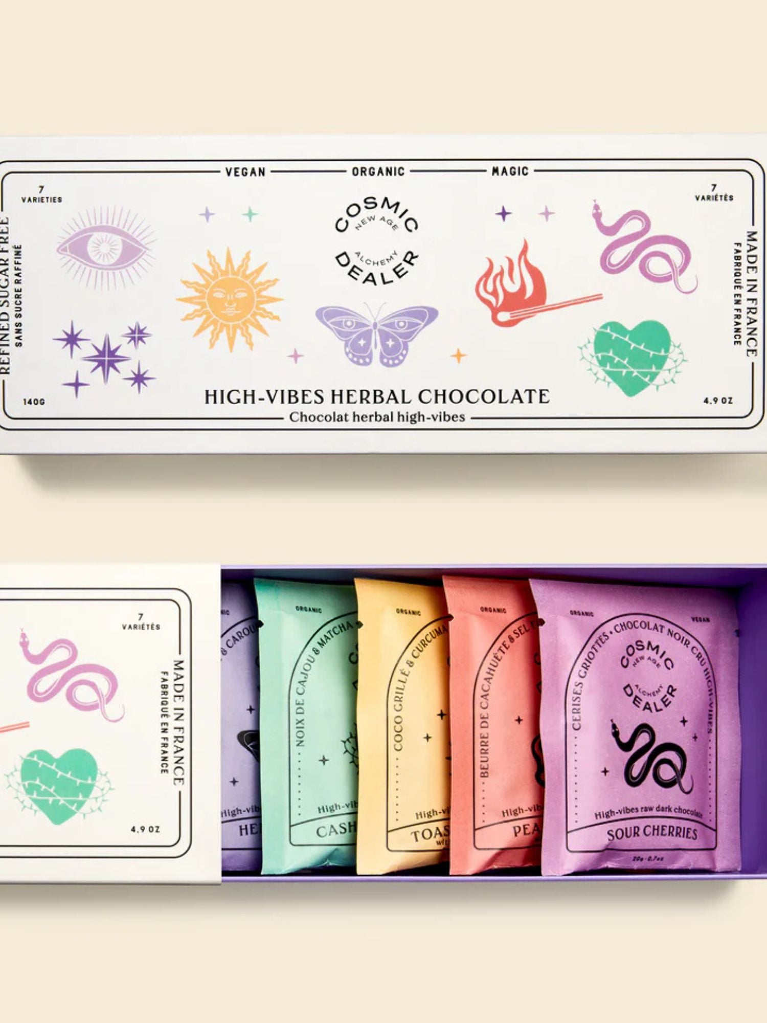 Discovery Box: 7 Nut Butter Chocolate Cosmic Dealer