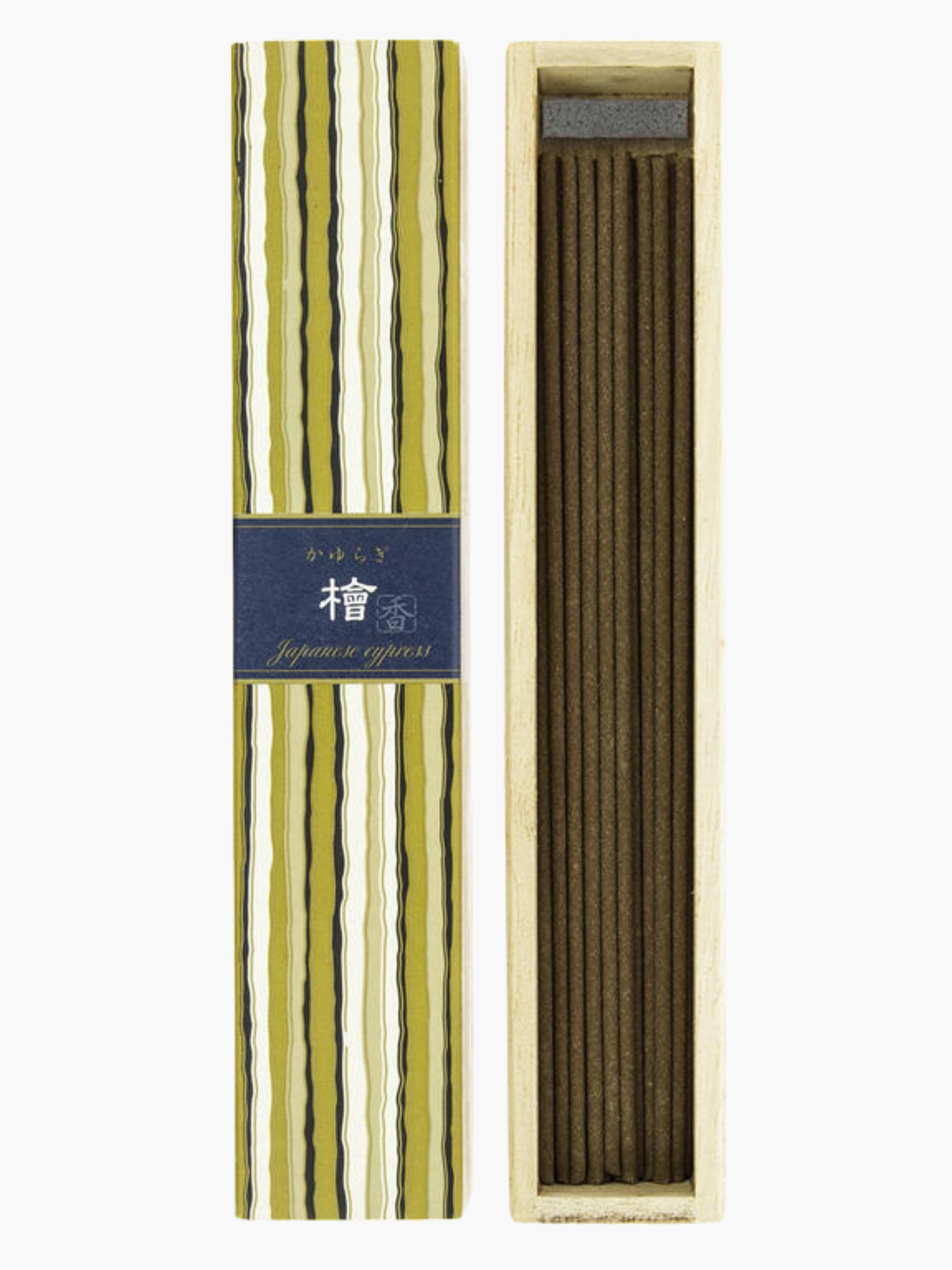 Kayuragi Incense Hinoki Japanese Cypress