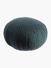 Zafu Meditationskudde Kapok - Blue Asanoha