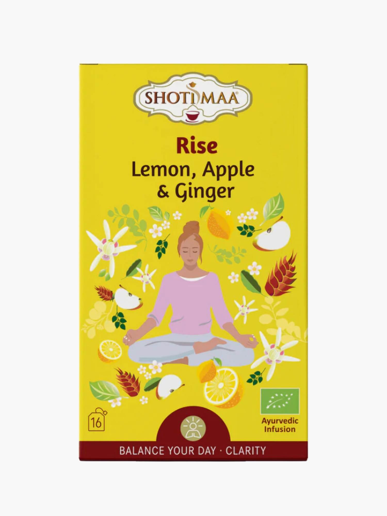 Lemon, Apple &amp; Ginger Organic Herbal Tea Shotimaa