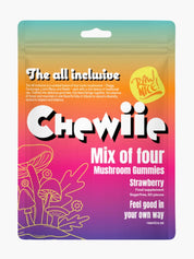 Rawnice Chewiie – The All Inclusive Four Mushroom Mix Gummies
