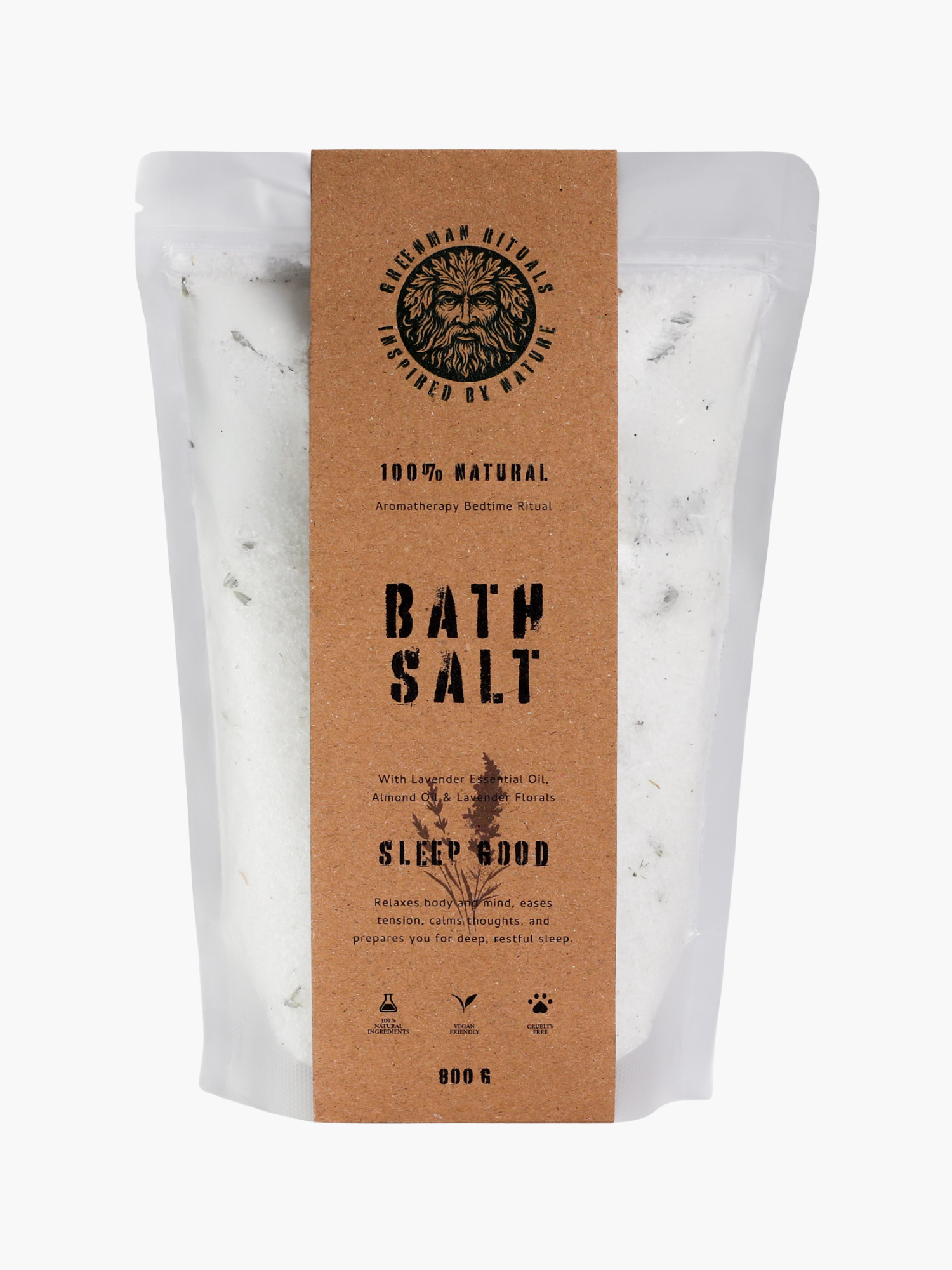 Greenman Rituals Sleep Good Lavender Epsom Badsalt