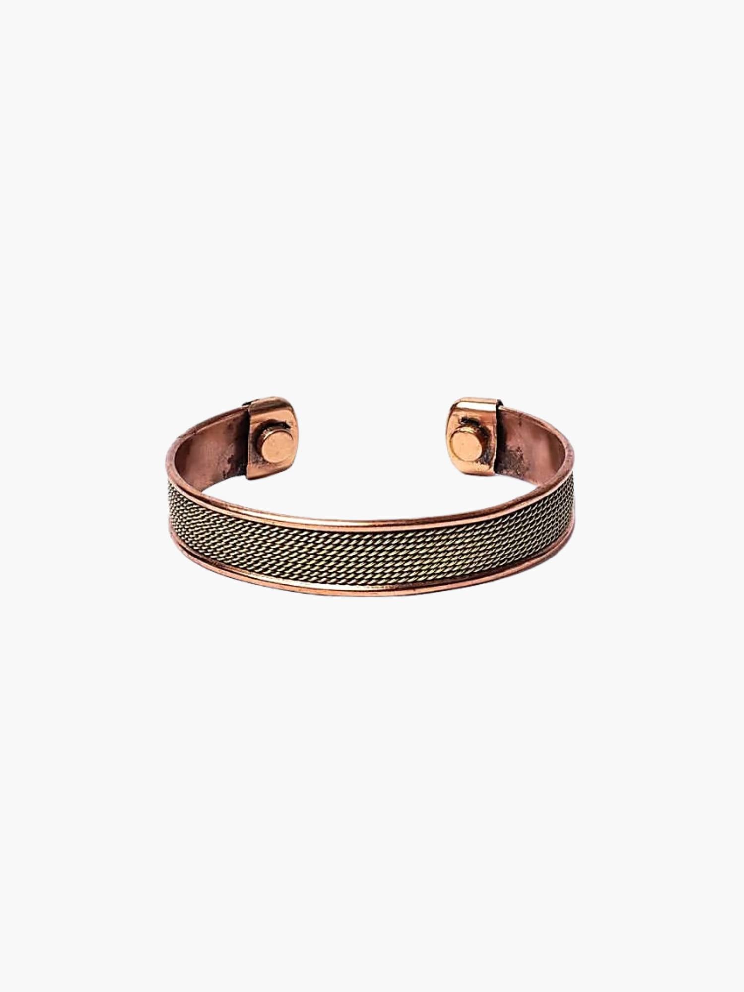 Koppararmband Magnet Rope