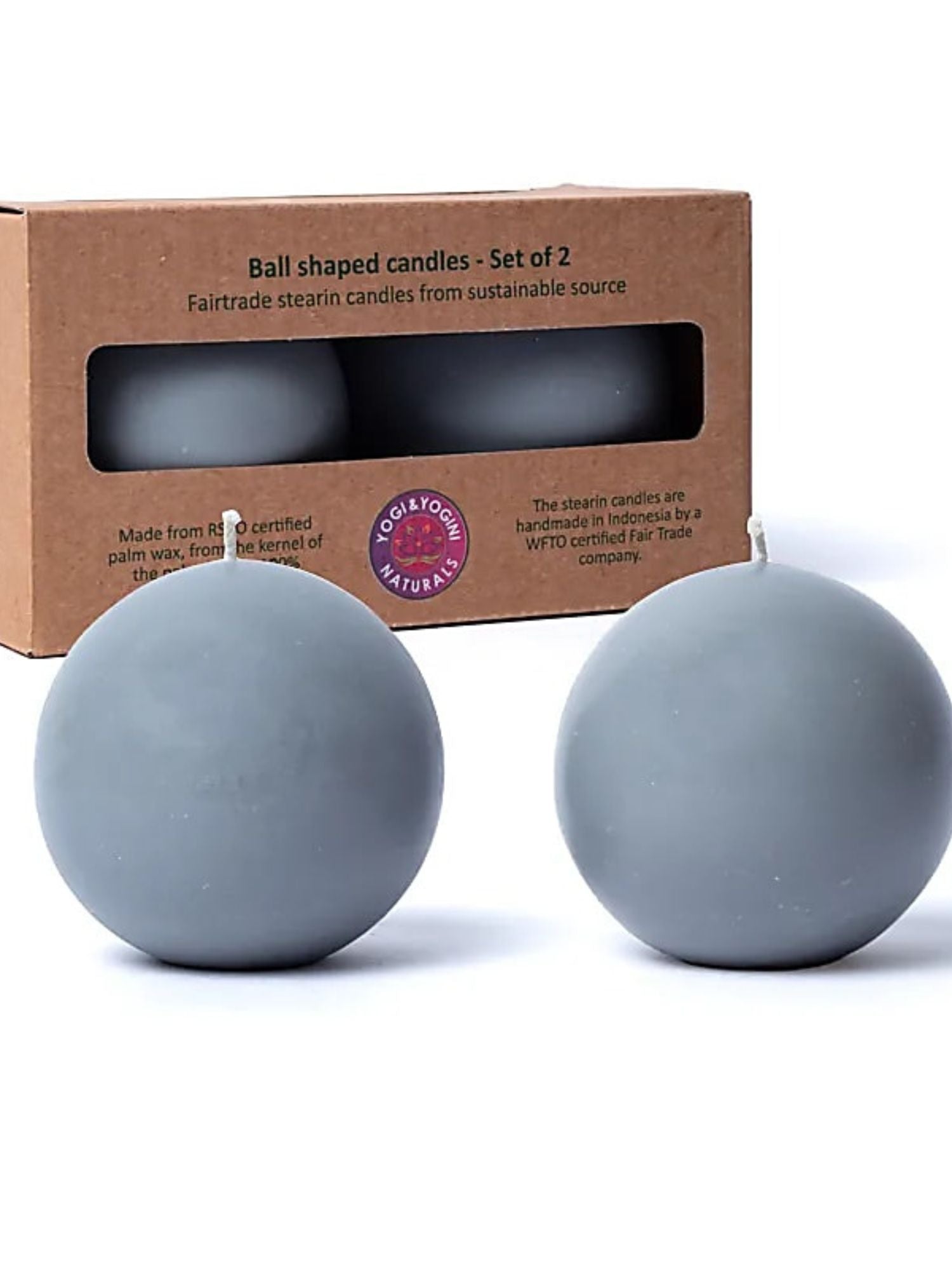 Klotljus Grå 2-pack