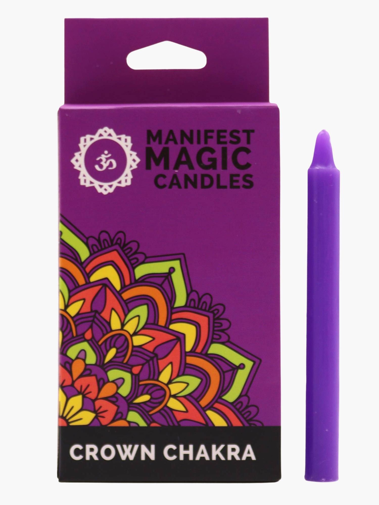 Crown Chakra Manifest Magic Candles 12-pack