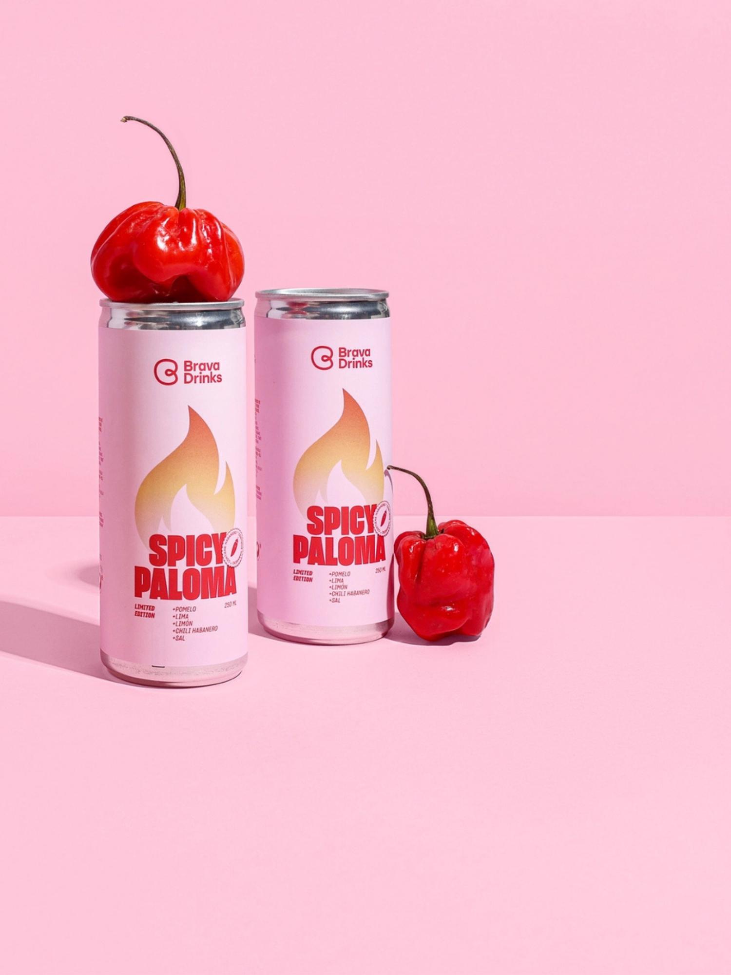 Brava Kombucha Spicy Paloma 🏆 Vinnare av World Kombucha Awards 2025