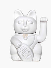 Maneki Neko Lucky Cat White Large - Good Things to Come