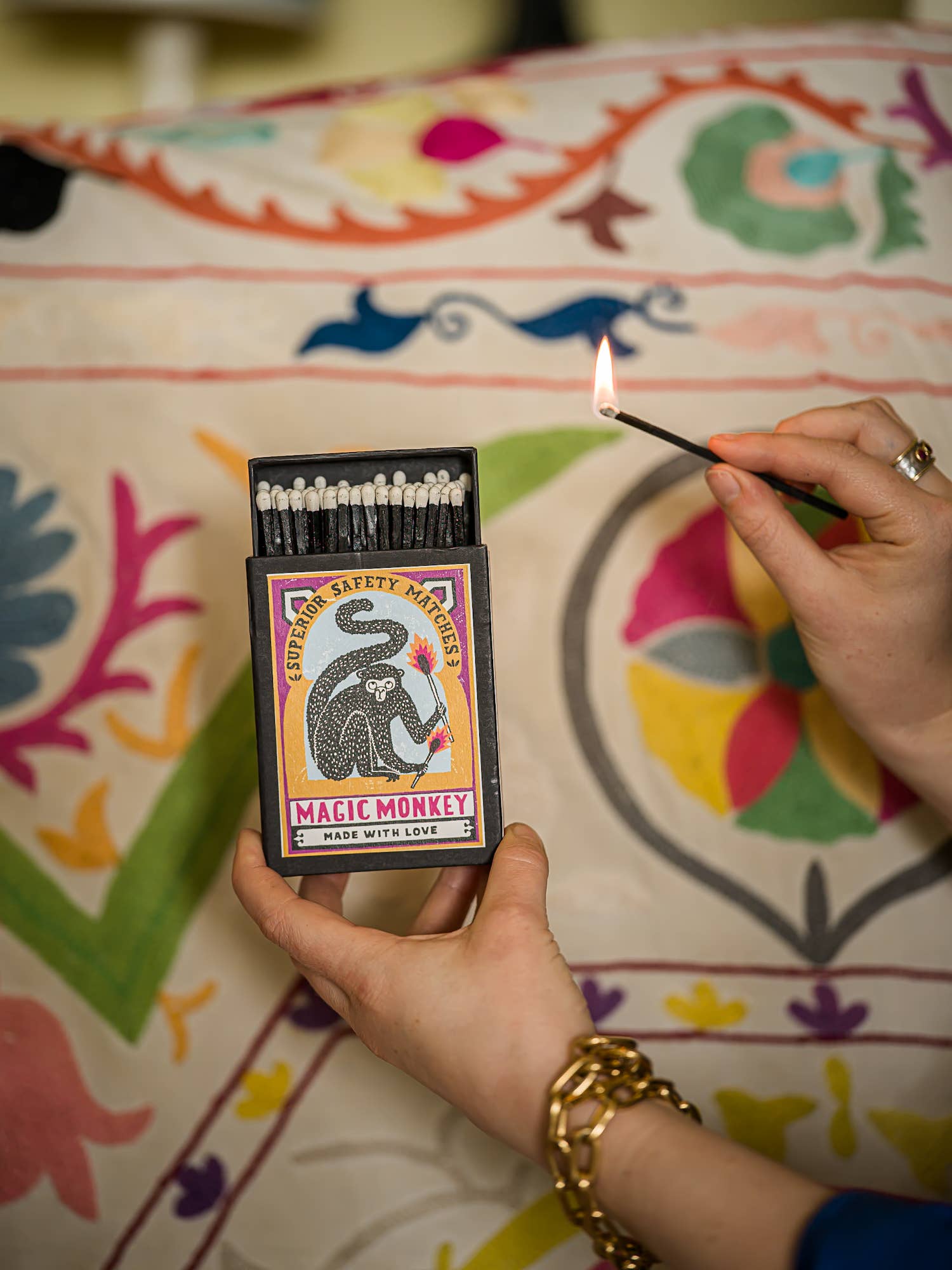 Archivist Magic Monkey Tändsticksask