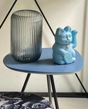 Maneki Neko Lucky Cat Red Violet - Creativity