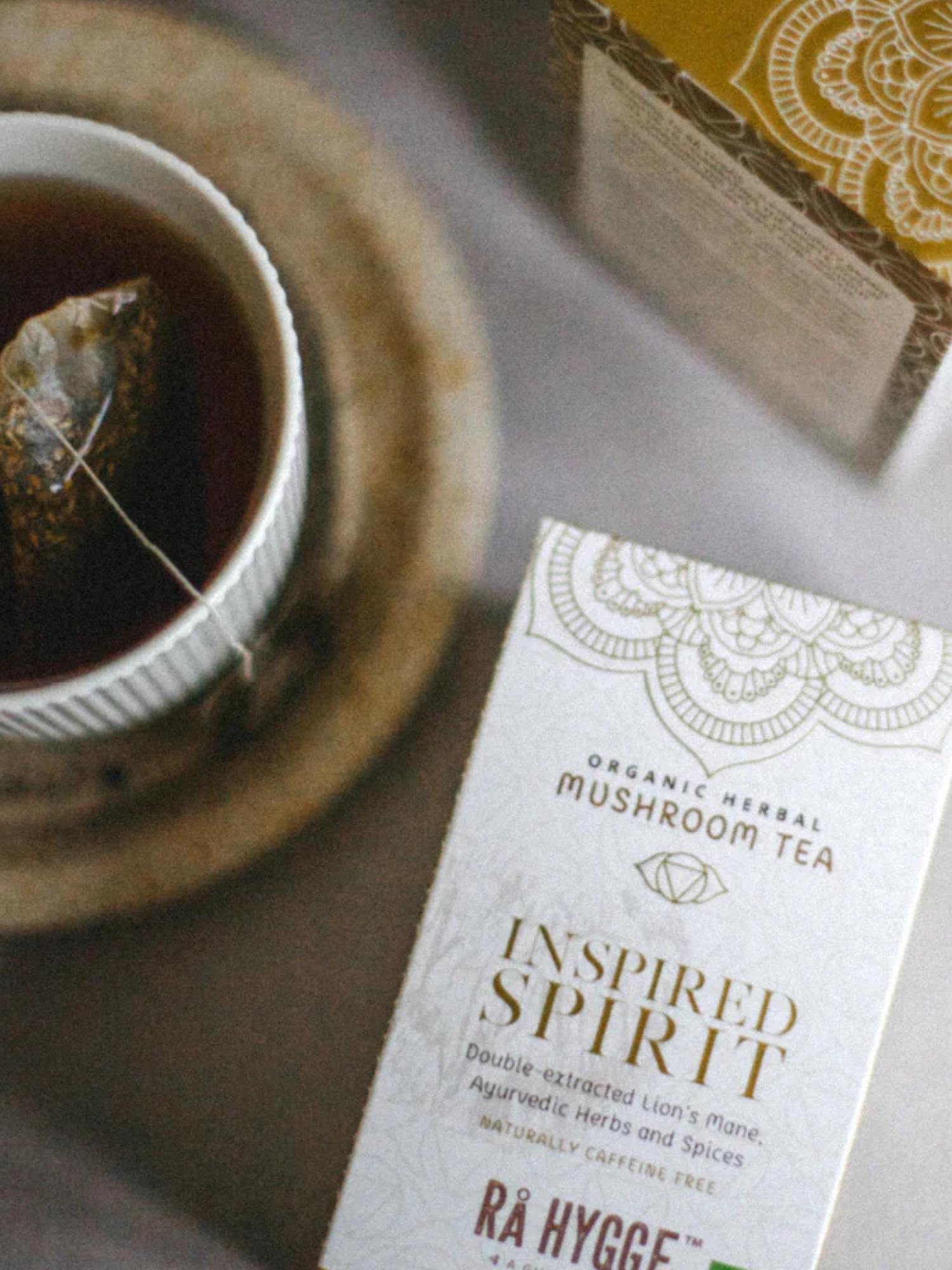 Rå Hygge - Inspired Spirit Organic Herbal Tea Lions Mane