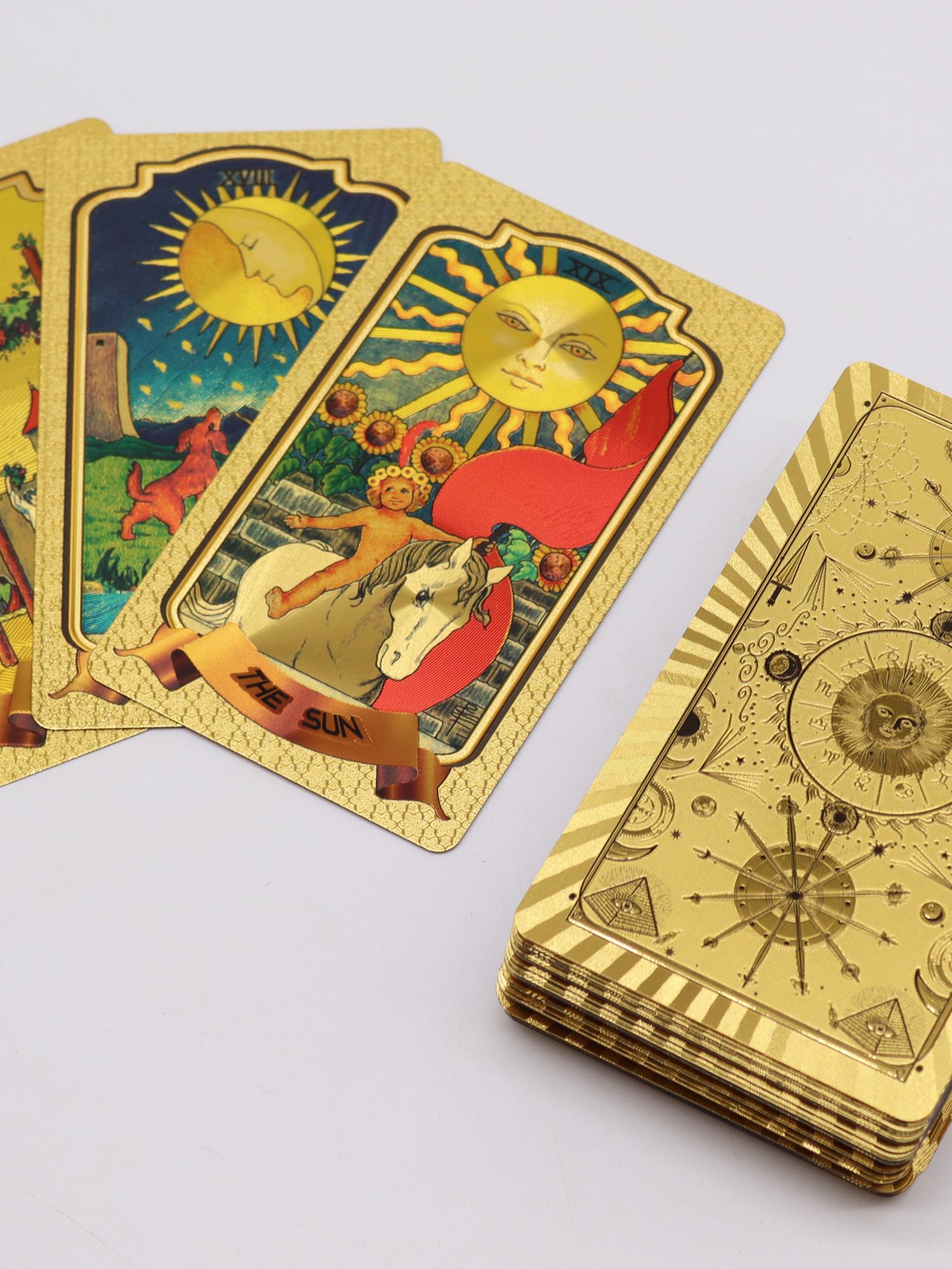 Gold Foil Tarot Deck