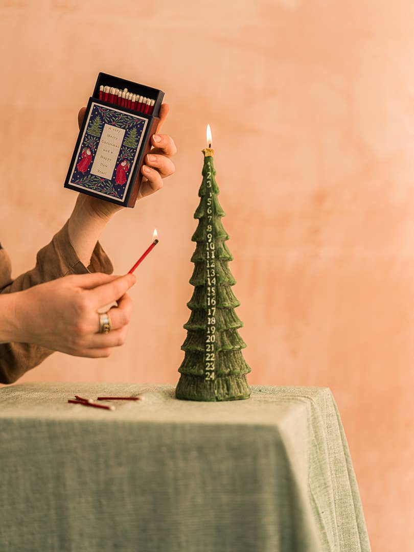 Archivist Jultomten Tändsticksask