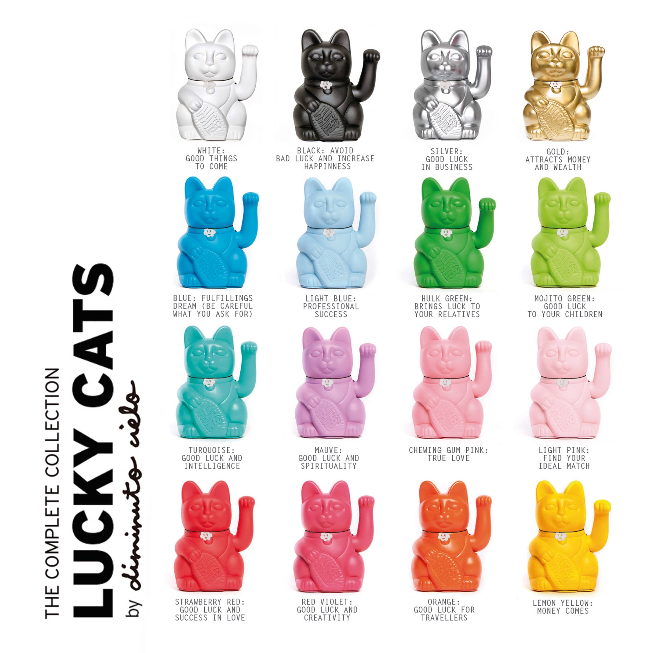 Maneki Neko Lucky Cat Gold - Money & Wealth