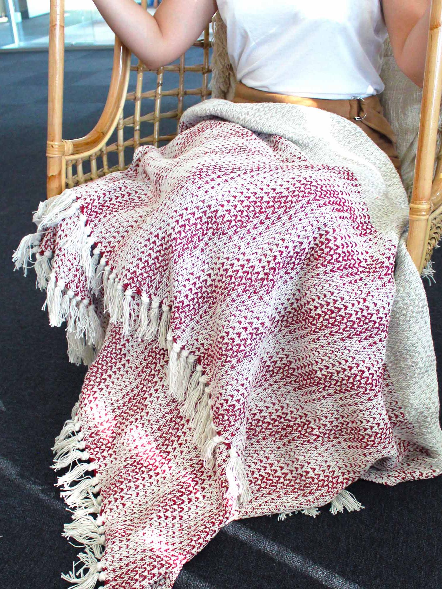 Boho Filt Ruby Two Tone