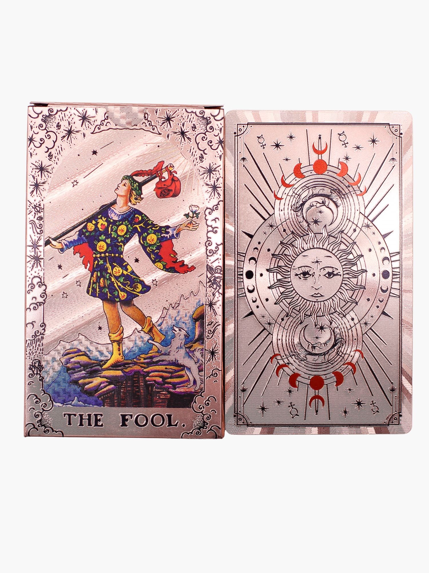 Rose Gold Foil Tarot Deck