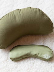 Silk Eye Pillow Burgundy med Lavendel