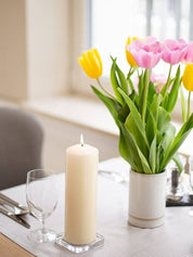 Blockljus Aura Candles Red x 4