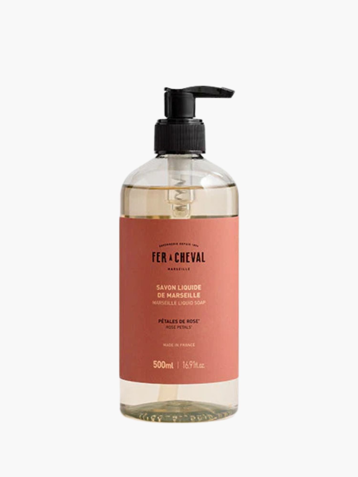 Fer à Cheval Marseille Liquid Soap Rose Petals 500 ml