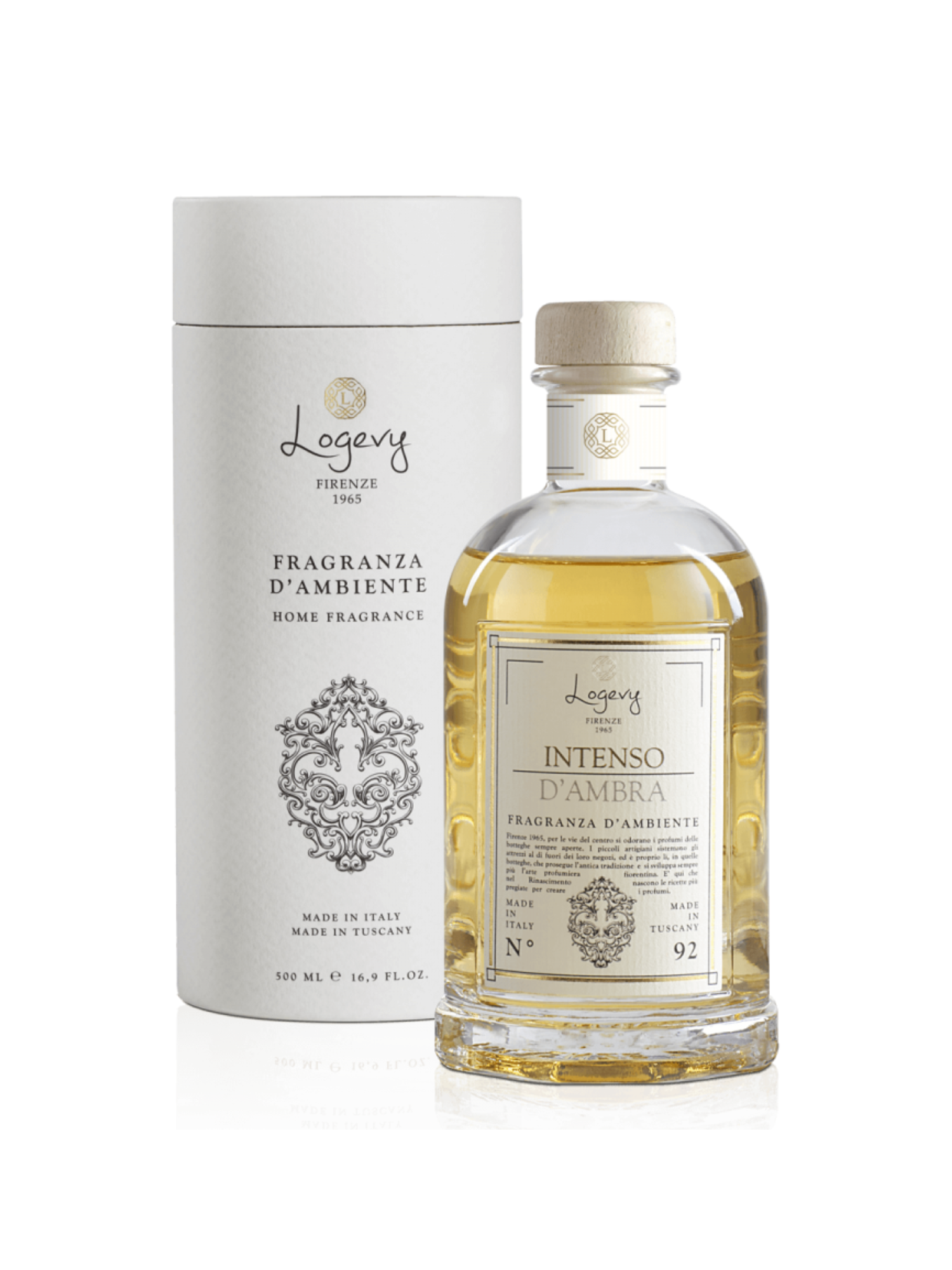Logevy Firenze - Intenso d'Ambra Doftpinnar 100 ml
