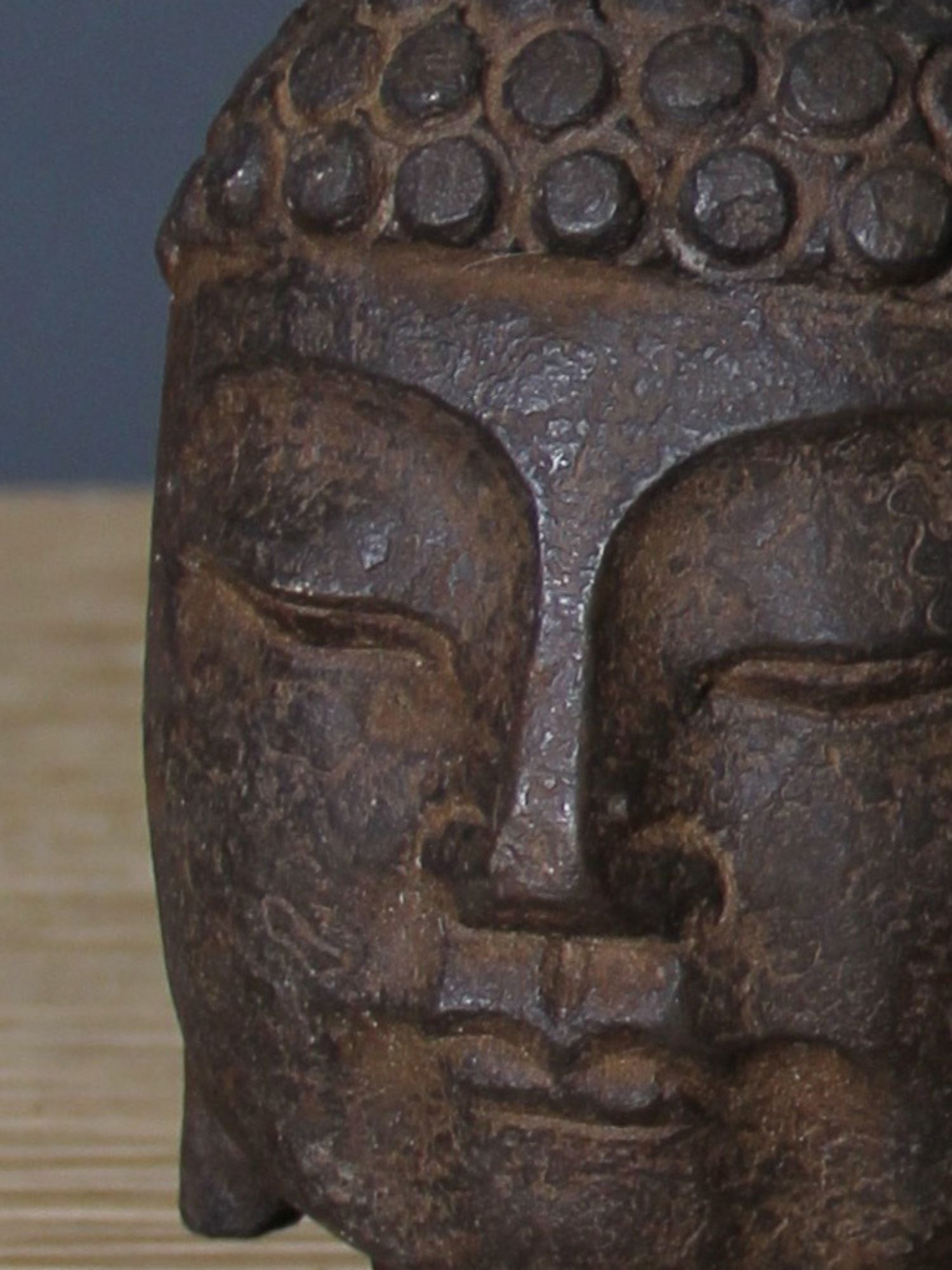 Buddha Huvud Sten